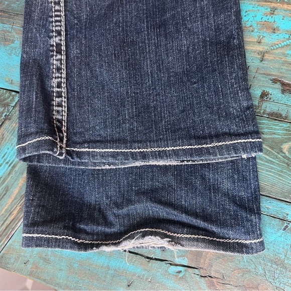 Y2K Silver Jeans Frances Bootcut Distressed Size 28 - Picture 9 of 15